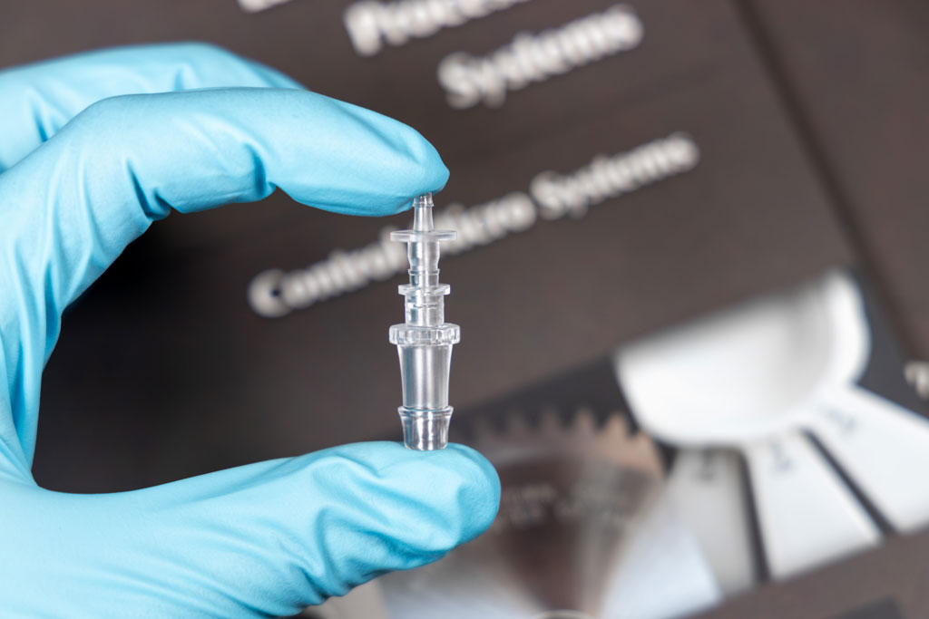Laser welding of transparent plastic medical components